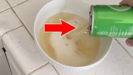Il a eu une drôle de surprise en ouvrant sa canette de soda