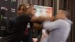 Michael Venom Page s'embrouille avec son adversaire lors de leur premier face à face (VIDÉO)