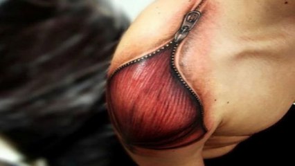Découvrez ces tatouages stupéfiants avec effet 3D