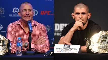 Georges St Pierre met cher à l'UFC et à... Khabib Nurmagomedov ! Il pense pouvoir le battre...