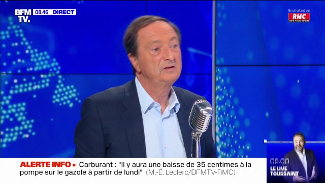 Michel-Édouard Leclerc: On est, selon les enseignes, entre 3 et 3,5% d'augmentation prévisible d'inflation