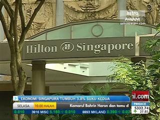 Ekonomi Singapura tumbuh 3.8% suku kedua