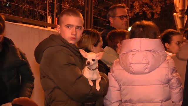 Llega un autobús de ucranianos a Granada