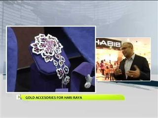 Gold accesories for Hari Raya