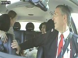 Norwegian Prime Minister in taxi driving stunt