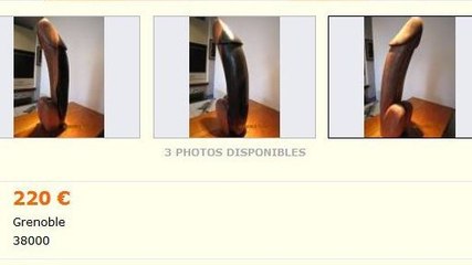 Le Bon Coin : pour 220 euros, offrez-vous une sculpture en forme de pénis