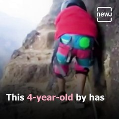 4-Year-Old Sets World Record For Being Youngest To Scale Bhairavgad Fort