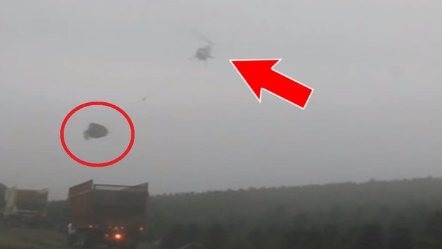 La livraison de sapins de l'extrême