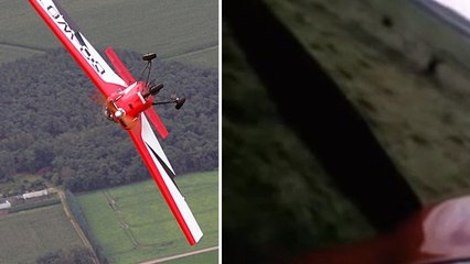 Il perd le contrôle de son avion et filme son crash
