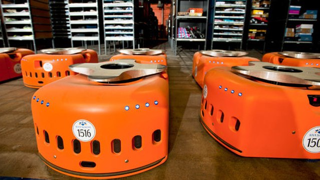 Amazon s'équipe d'une armée de robots pour les fêtes de Noël