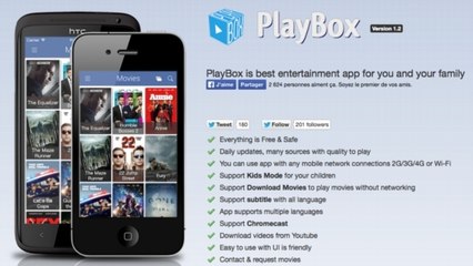 PlayBox : l'application iOS similaire à Popcorn Time sans Jailbreak