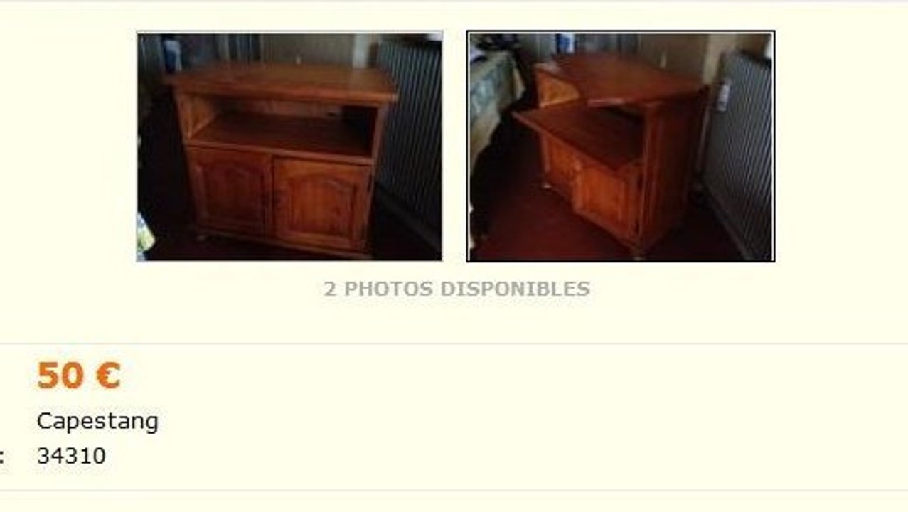 Le Bon Coin : il vend un meuble télé avec plateau tournant pour faire ''des jeux coquins''