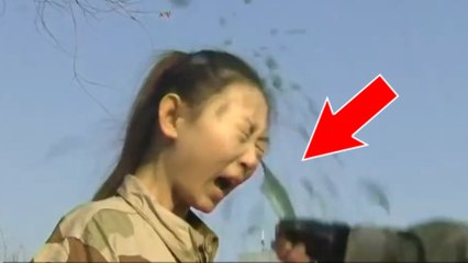 En Chine, ces filles endurent des méthodes musclées pour devenir garde du corps