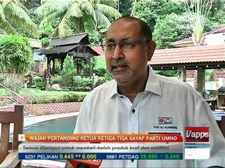 Wajar pertanding ketua ketiga-tiga sayap parti UMNO