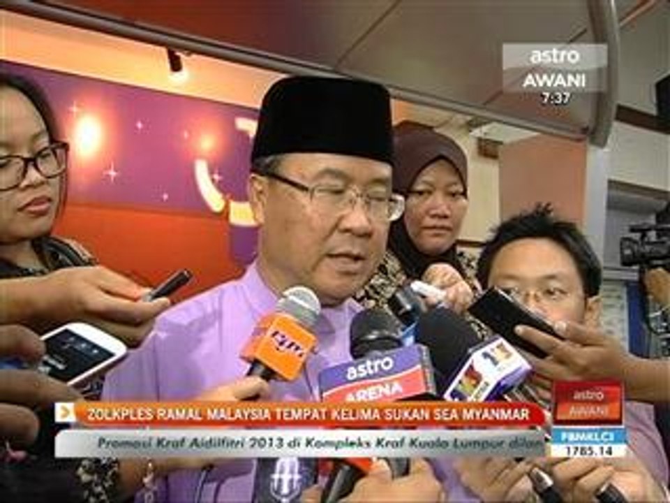 Zolkples ramal Malaysia tempat kelima Sukan Sea Myanmar