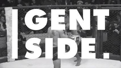 Le combattant de MMA Paulo Goncalves Silva boit la bière d'un fan entre deux rounds, il explique pourquoi