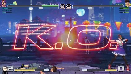 (PS4) The King of Fighters XIV - 30 - SP10 - Beautiful Longhair Team - Lv 4 Hard pt1