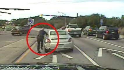 Ivre, cette conductrice a tenté de s'enfuir alors qu'elle se faisait arrêter par la police