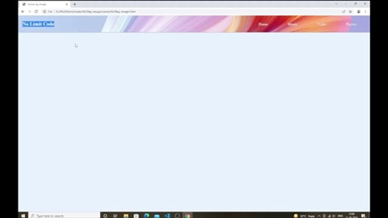 How to add background image in Navigation MenuBar/Responsive navigation menubar #No_Limit_Code
