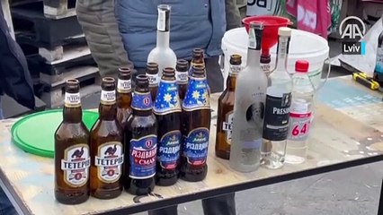 Lviv'de sivillere molotof kokteyli hazırlama eğitimi veriliyor
