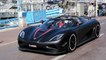 Démarrage et accélération d'une Koenigsegg Agera X