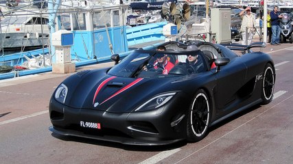 Démarrage et accélération d'une Koenigsegg Agera X