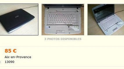 Le Bon Coin : il ne connaît même pas la marque de son ordinateur portable qu'il met en vente