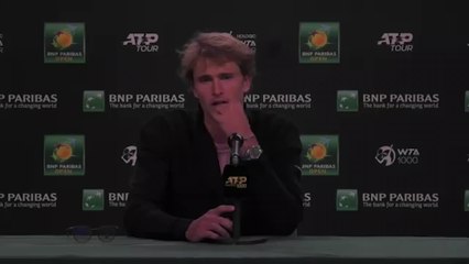 ATP - Indian Wells 2022 - Alexander Zverev : "It was without a doubt the worst moment of my life, of my career"