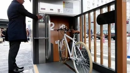 Découvrez un parking révolutionnaire spécialement pour les vélos  !