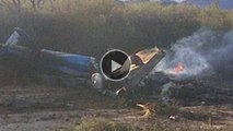 Crash hélicoptère : les images amateurs de l'accident qui a coûté la vie à trois sportifs lors du tournage de 