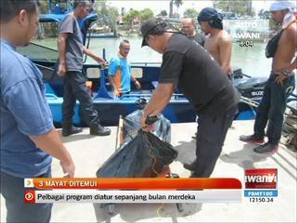 Tragedi bot karam: 3 mayat ditemui