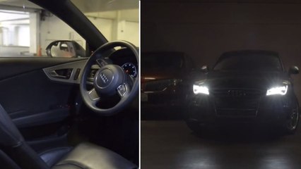 Audi installe un système de stationnement automatique