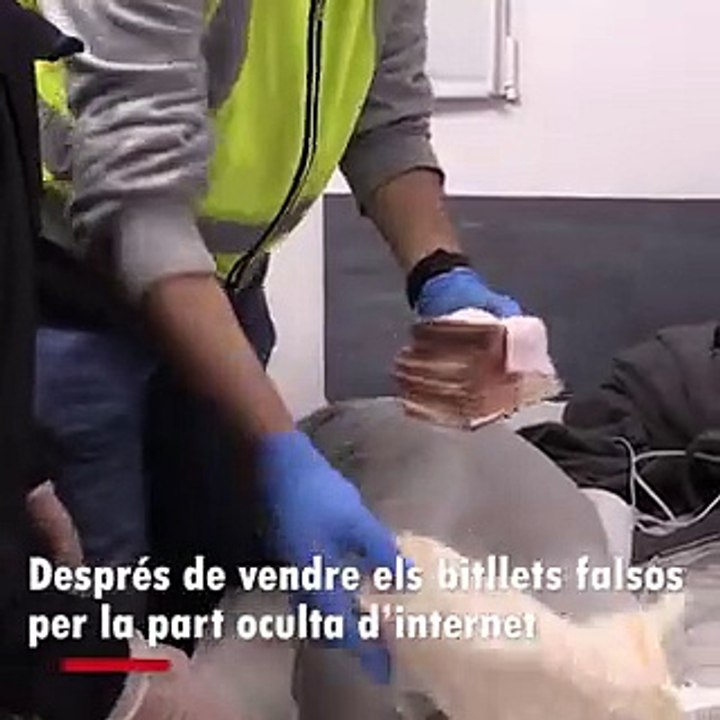 Desarticulan el mayor grupo criminal estatal de billetes falsos que actuaba desde Barcelona