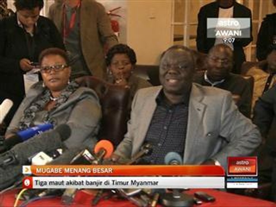 Mugabe menang pilihanraya Zimbabwe