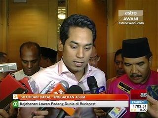 Shahidan bakal lepas jawatan Presiden ASUM