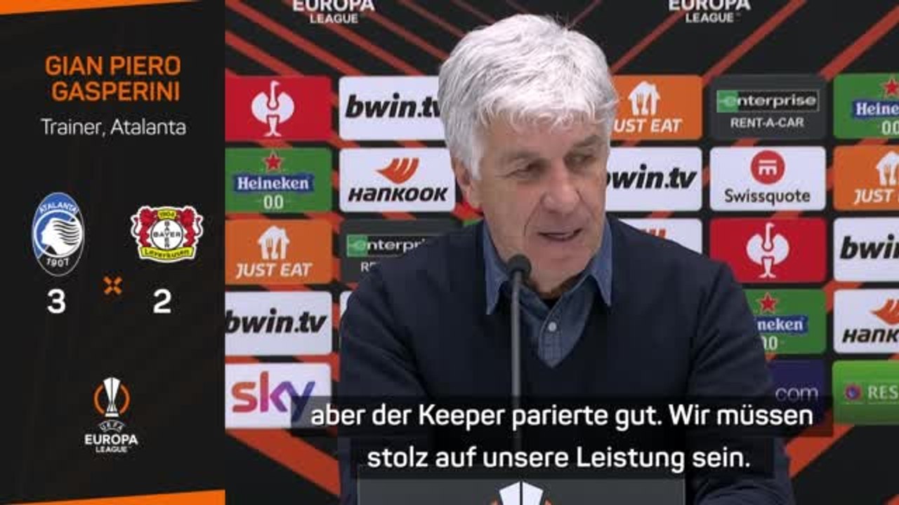 Gasperini: B04 hat Bundesliga-Position verdient