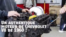 Découvrez en time-lapse la rénovation d'un moteur de Chevrolet V8
