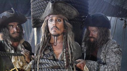 Johnny Depp dans la première image de Pirates des Caraibes 5