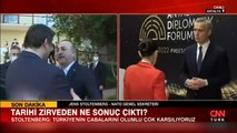 NATO Genel Sekreteri CNN TÜRK'te... Stoltenberg: Türkiye Rusya-Ukrayna savaşında kilit rol oynuyor