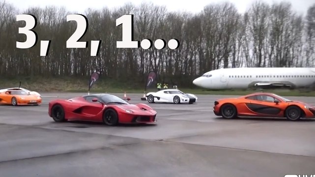 LaFerrari, McLaren P1, Porsche 918... un incroyable défilé de supercars