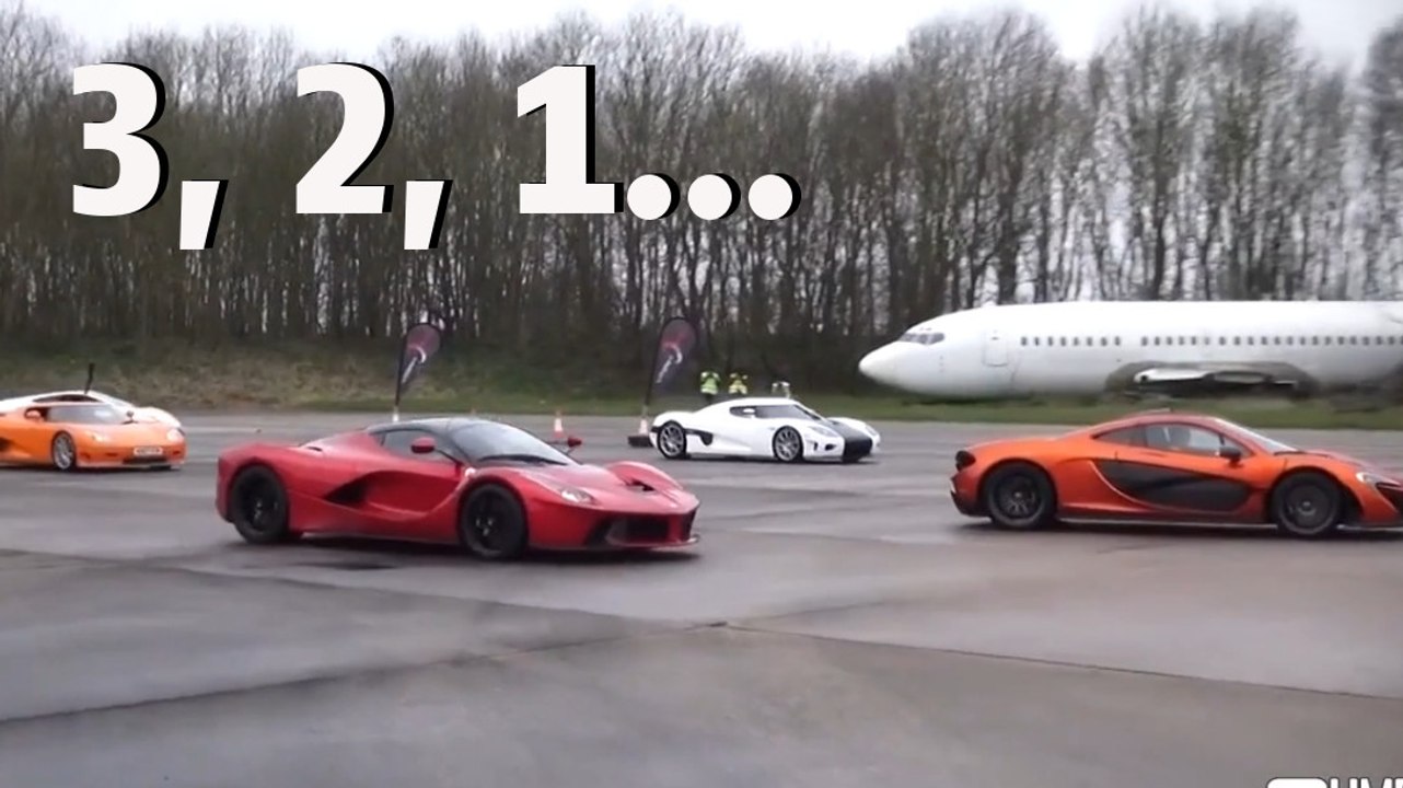 LaFerrari, McLaren P1, Porsche 918... un incroyable défilé de supercars