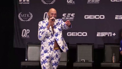 Boxe : Tyson Fury officialise deux combats contre Anthony Joshua