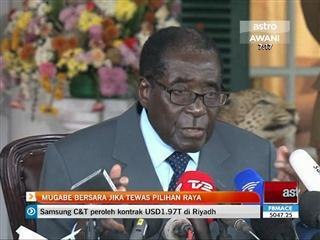 Mugabe bersara jika tewas Pilihan Raya