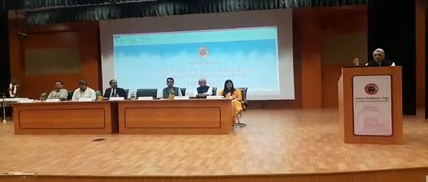 नीति किन लोगों को बनानी चाहिए, इस पर भी बहस होनी चाहिए- डॉ चंद्रभान