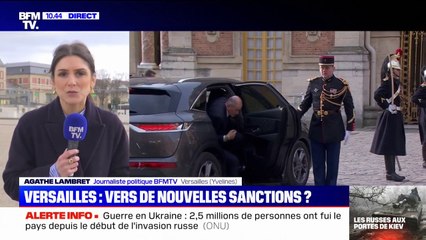 Sommet de Versailles: les dirigeants européens rejettent l'adhésion accélérée de l'Ukraine à l'Union européenne