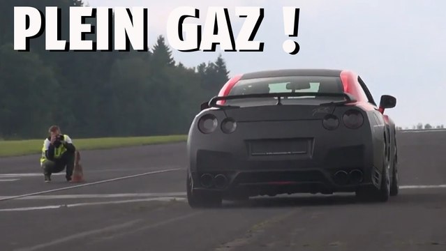 Ecoutez l'énorme accélération de cette Nissan R35 GT-R