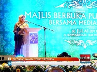 Golongan wanita terus diperkasa