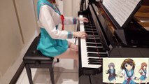 Suzumiya Haruhi no Yuuutsu ED Hare Hare Yukai【Pan Piano】
