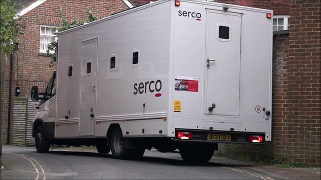 Sandijs Dreimanis arrives at court