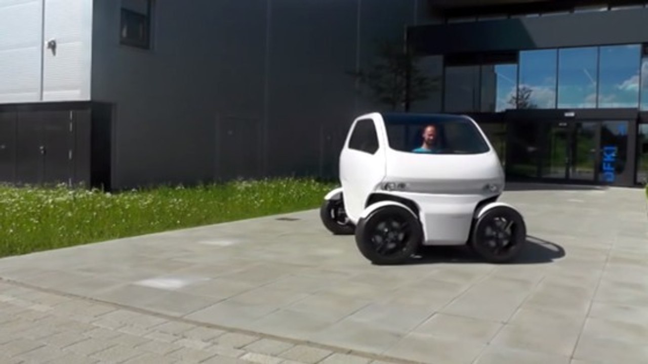 EO 2 Car : la citadine électrique capable d'adapter sa forme en fonction des obstacles